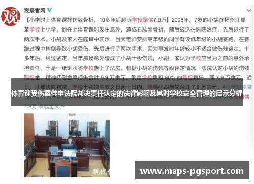 体育课受伤案件中法院判决责任认定的法律影响及其对学校安全管理的启示分析