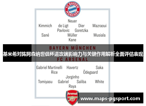 基米希对阵阿森纳世俱杯进攻端影响力与关键作用解析全面评估表现 基米希对阵阿森纳世俱杯进攻端影响力与关键作用解析全面评估表现